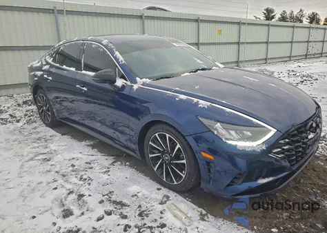 2020 Hyundai Sonata Sel Plus из США, поврежденный, VIN 5NPEJ4J27LH042120